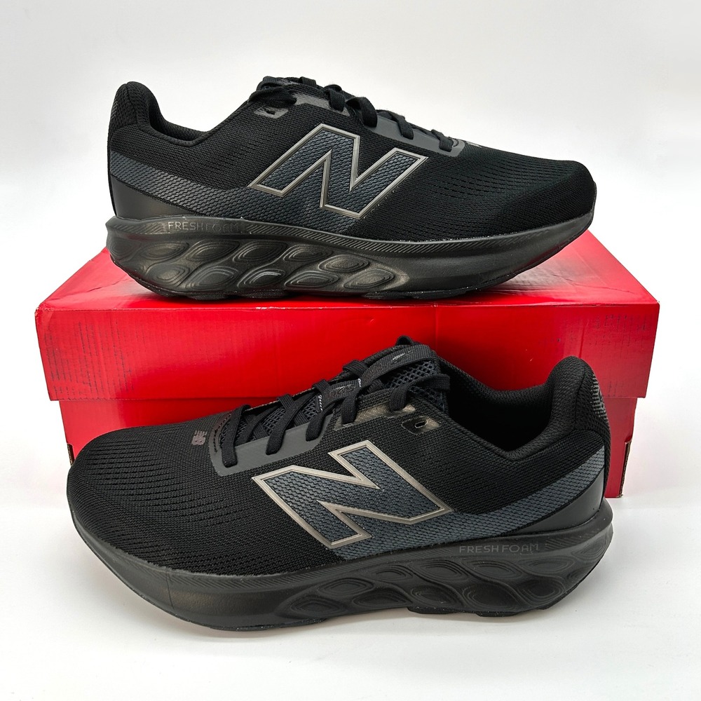 New Balance Fresh Foam 520 v9 Size 10 Womens Running Shoes Black Mesh NEW